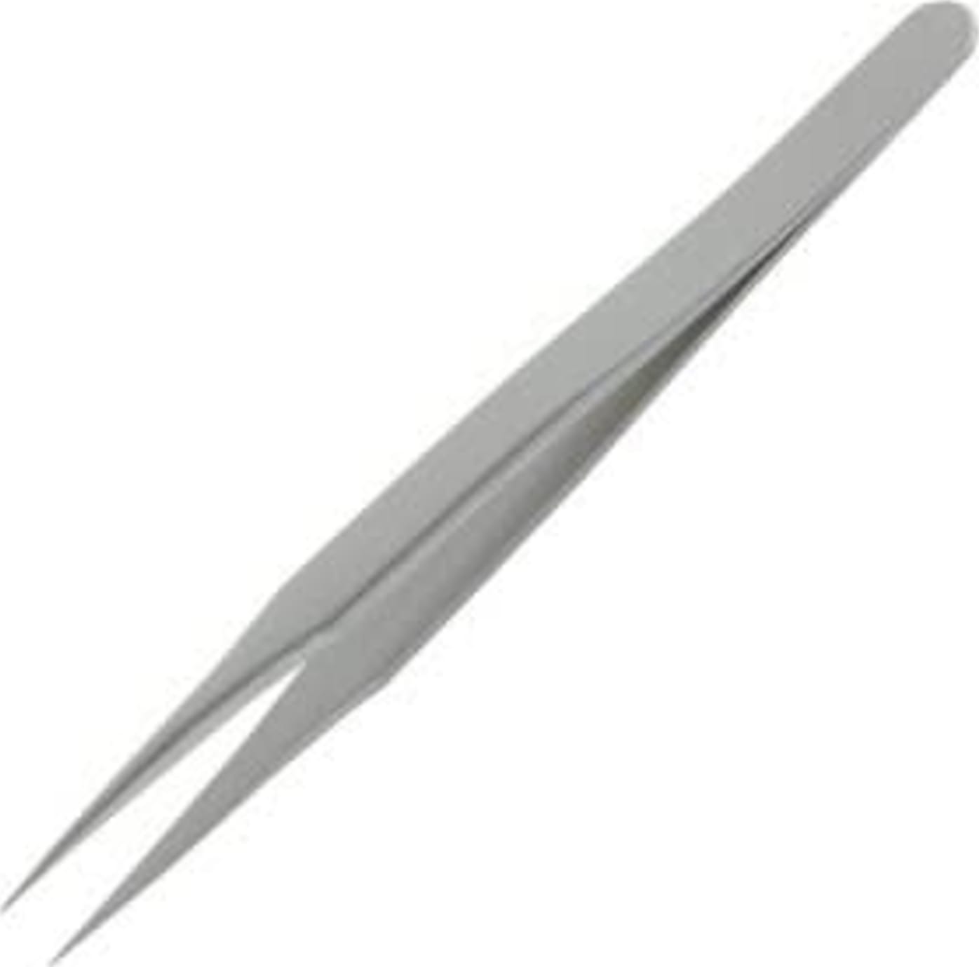 Ideal-Tek 463-837 - M3.S.1 Swiss High Precision Tweezers w/Extra Fine Sharp Points, 2-3/4in