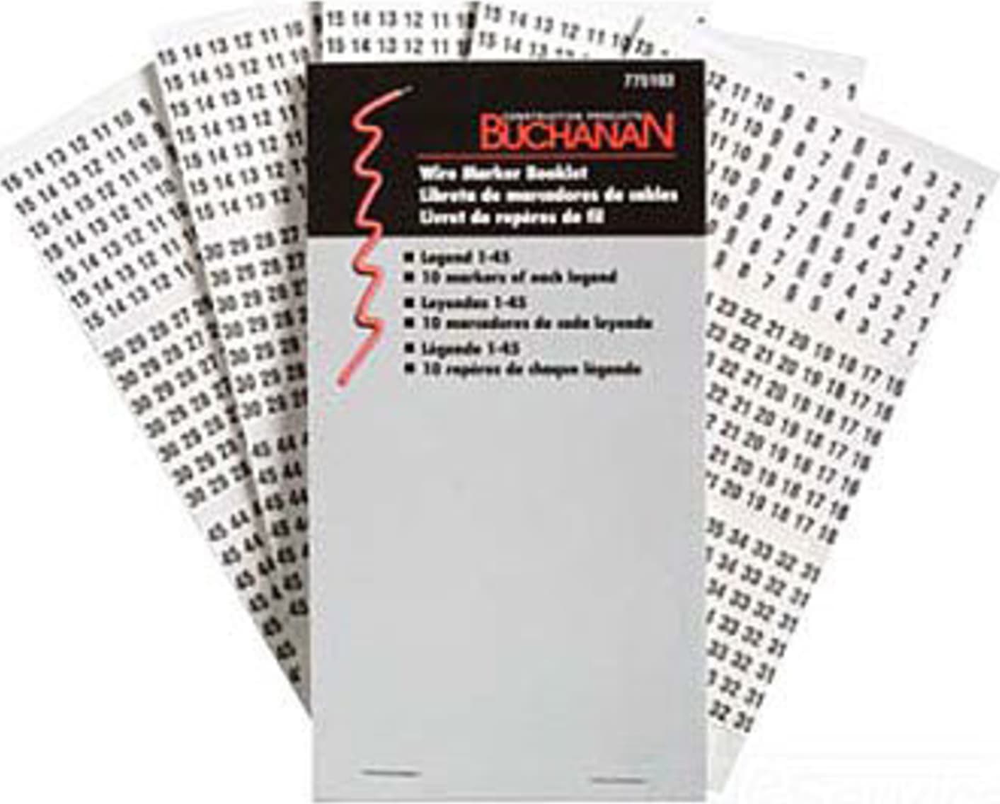 Ideal Wire Marker Booklets