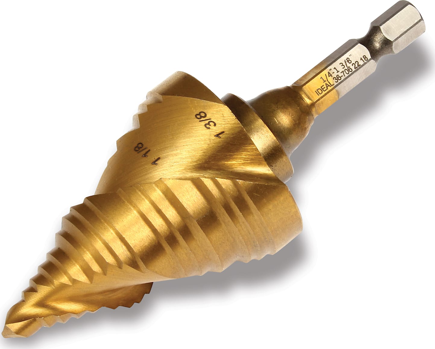 Ideal 36-706 Spiral Step Bit