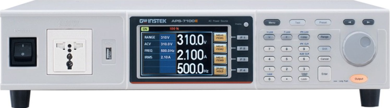 Instek APS-7100E 1kVA Linear A.C. Power Source