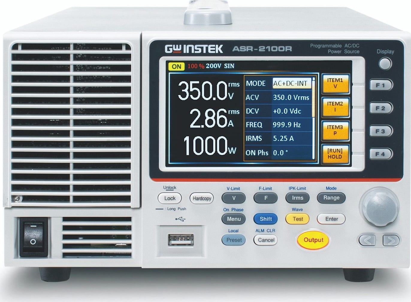 Instek ASR-2100R - Power Source