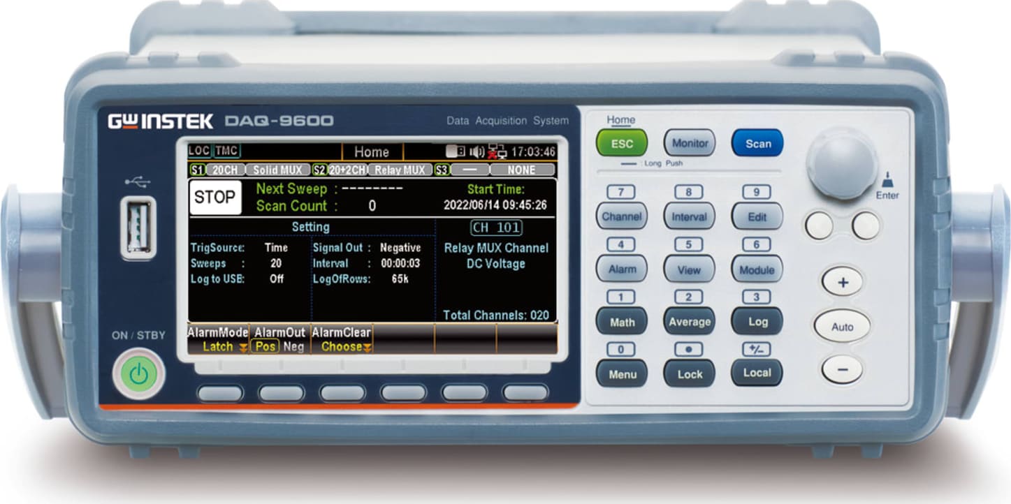 Instek DAQ-9600 - Data Acquisition System Mainframe (without GPIB