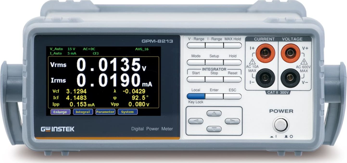 Instek GPM-8213 Digital Power Meter - Standard Display