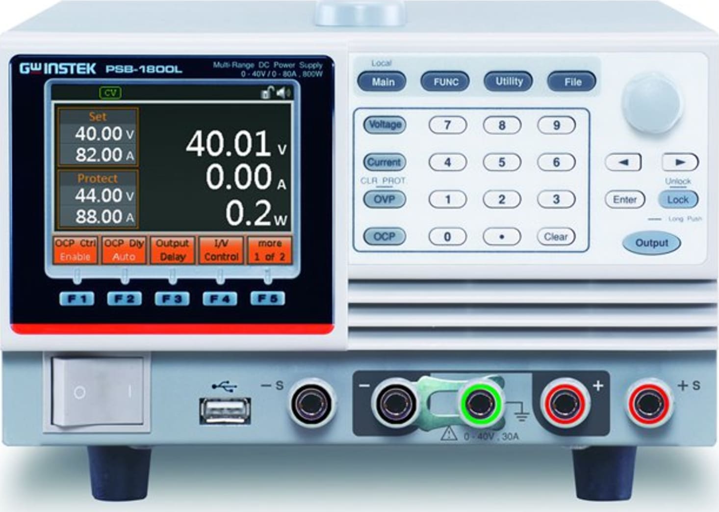 Instek PSB-1800L Programmable Multi-Range DC Power Supply