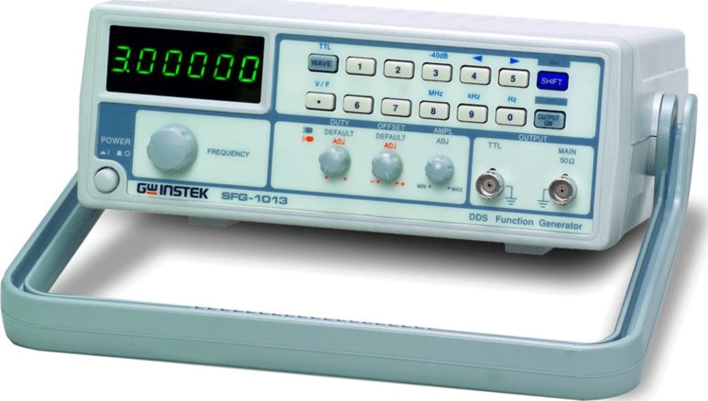 Instek SFG-1013 3MHz DDS Function Generator with Voltage Display
