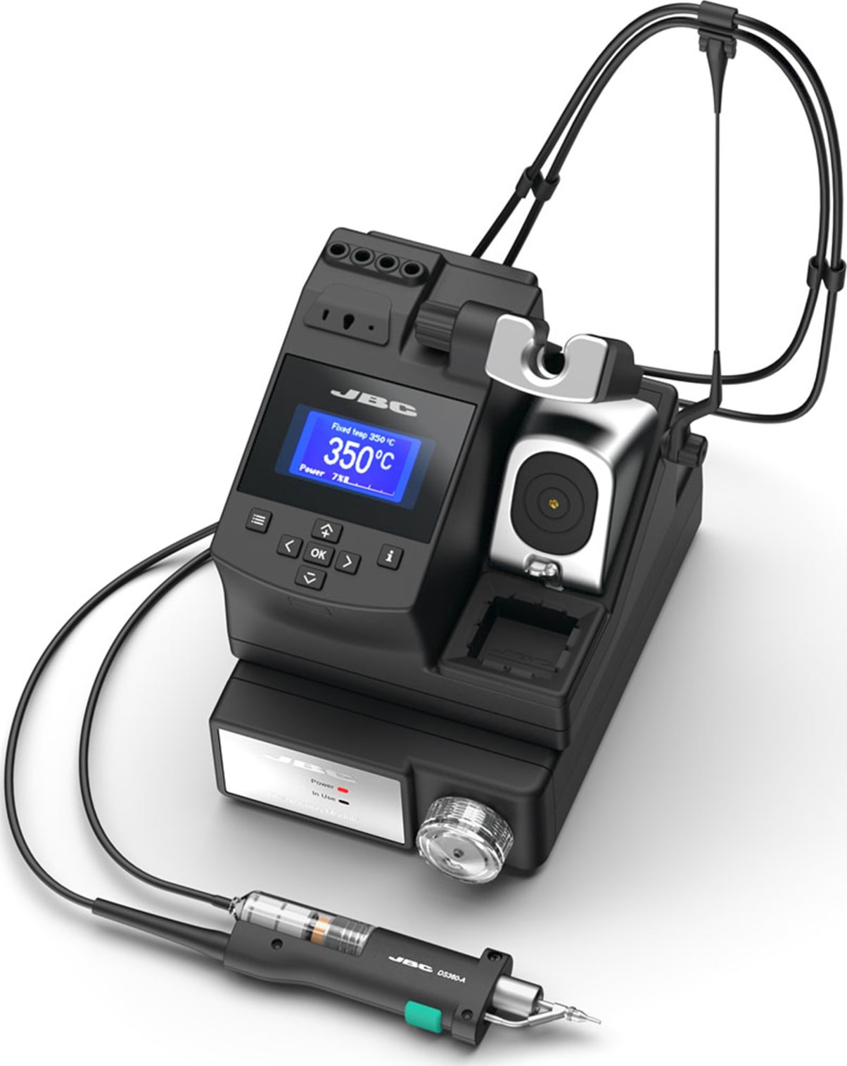 JBC CS-1F - Compact Series Desoldering Station with Electric Pump