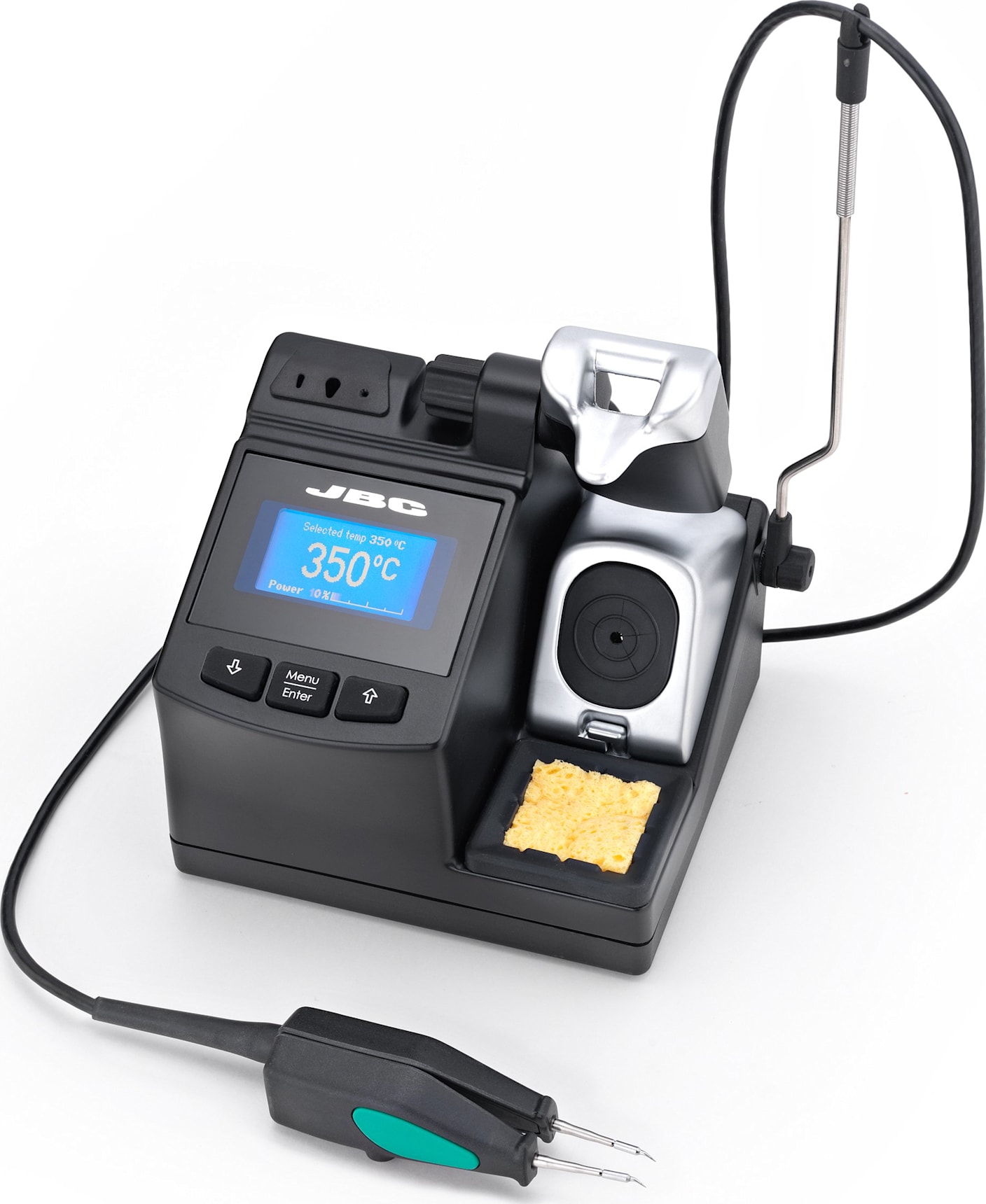 JBC CP-1E - Compact Line, Micro Tweezer Station with PA120-A Micro Tweezer