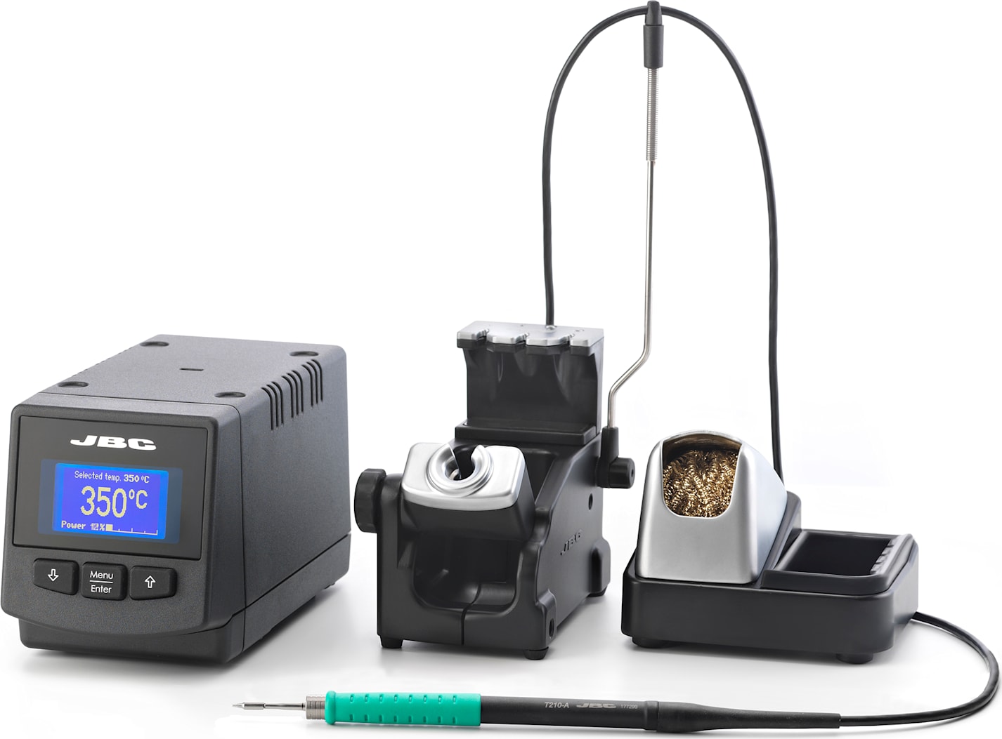 JBC DIR-2D - Precision Soldering Station with T210-A Precision Handle (230 Volt Version)