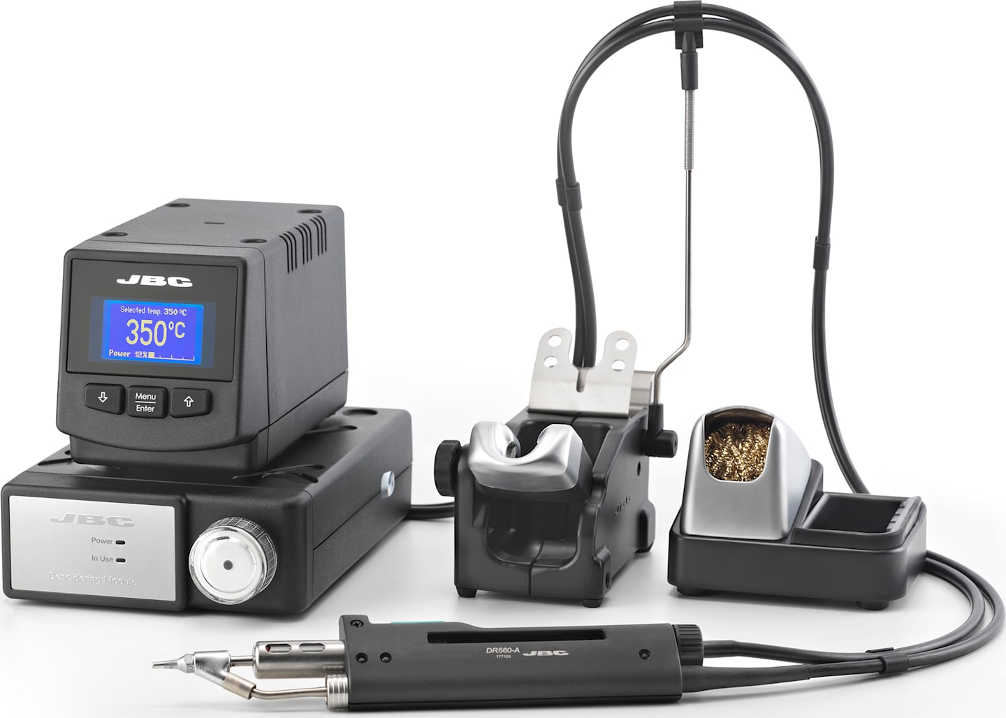 JBC DIV-2D - Desoldering Station with Pneumatic Pump (230 Volt Version)