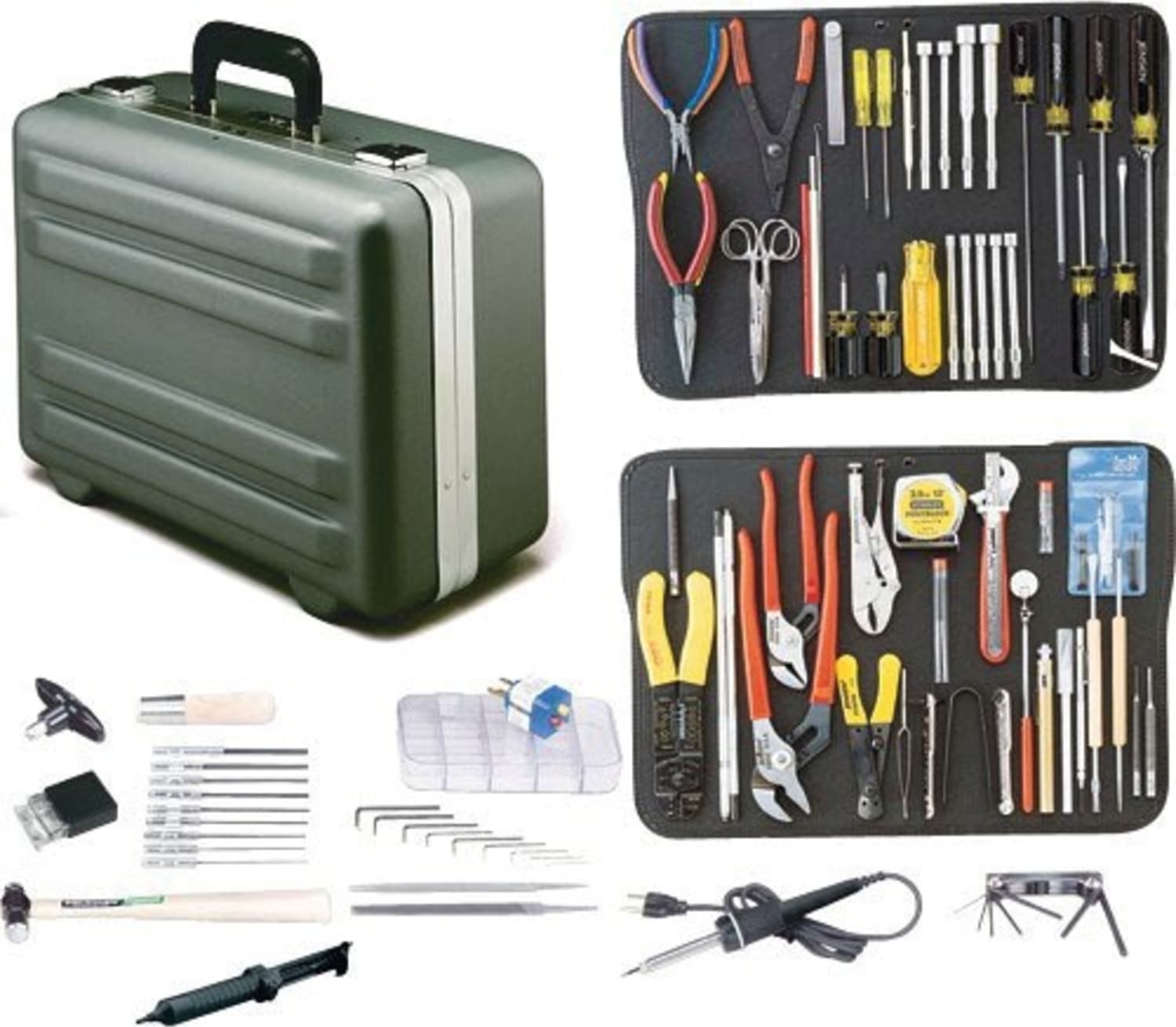 Jensen Tools JTK-87LDXP - Kit in Deep Deluxe Poly Case