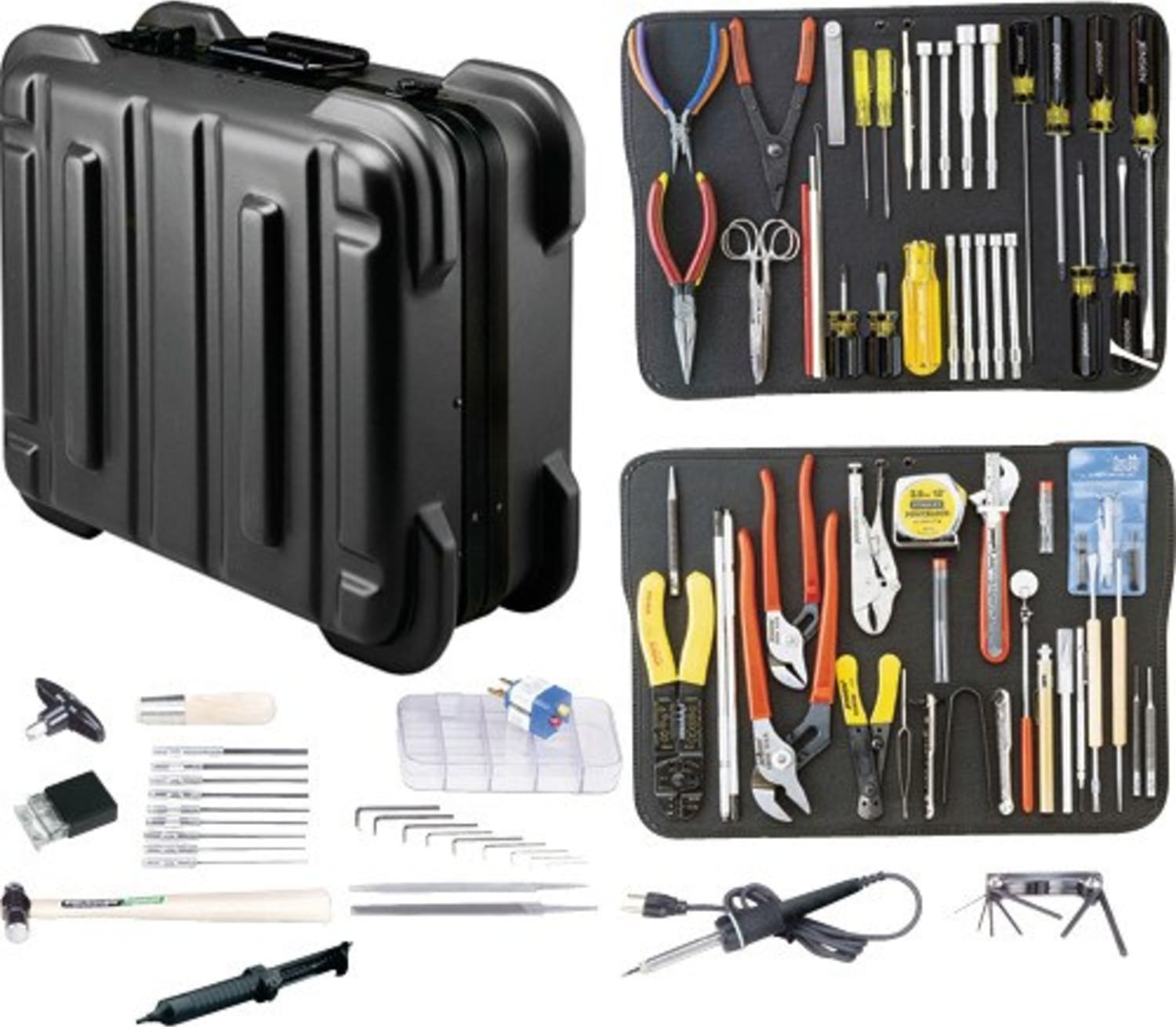 Jensen JTK-87RB - Kit in black rugged duty case