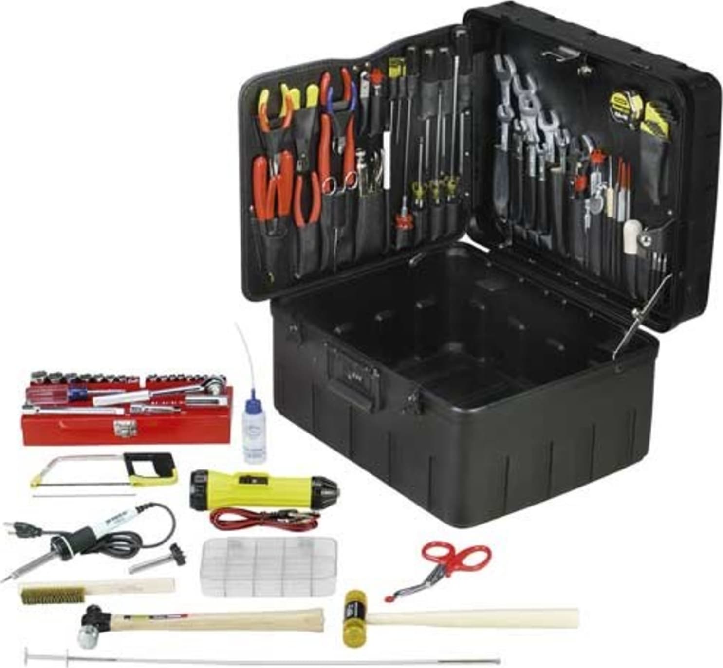 Jensen Tools JTK-91MM - Metric Electro-Mech. Installer's Kit in XR Rota-Tough Case
