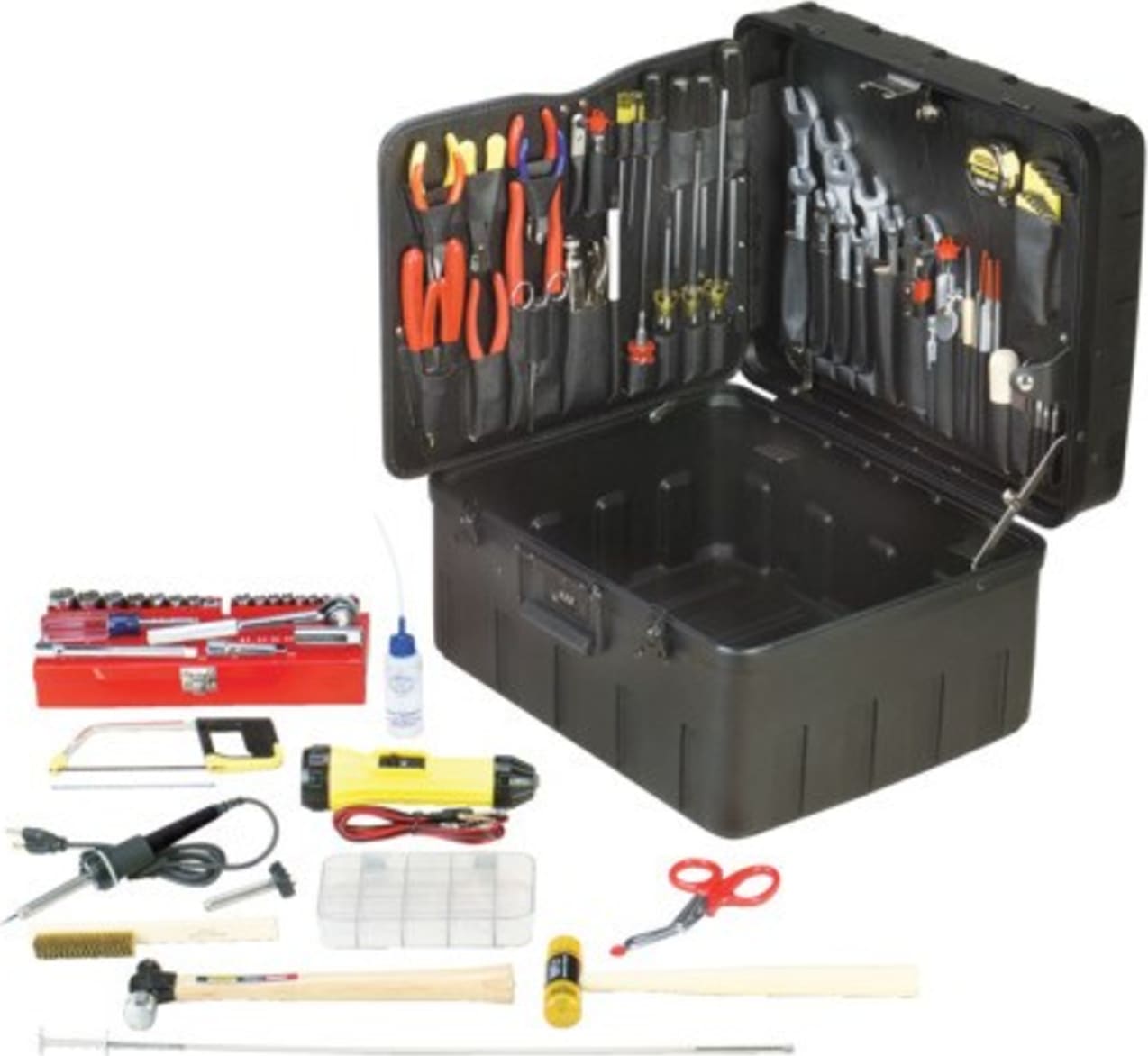 Jensen Tools JTK-91R - Inch Electro-Mech. Installer's Kit in XR Rota-Tough Case