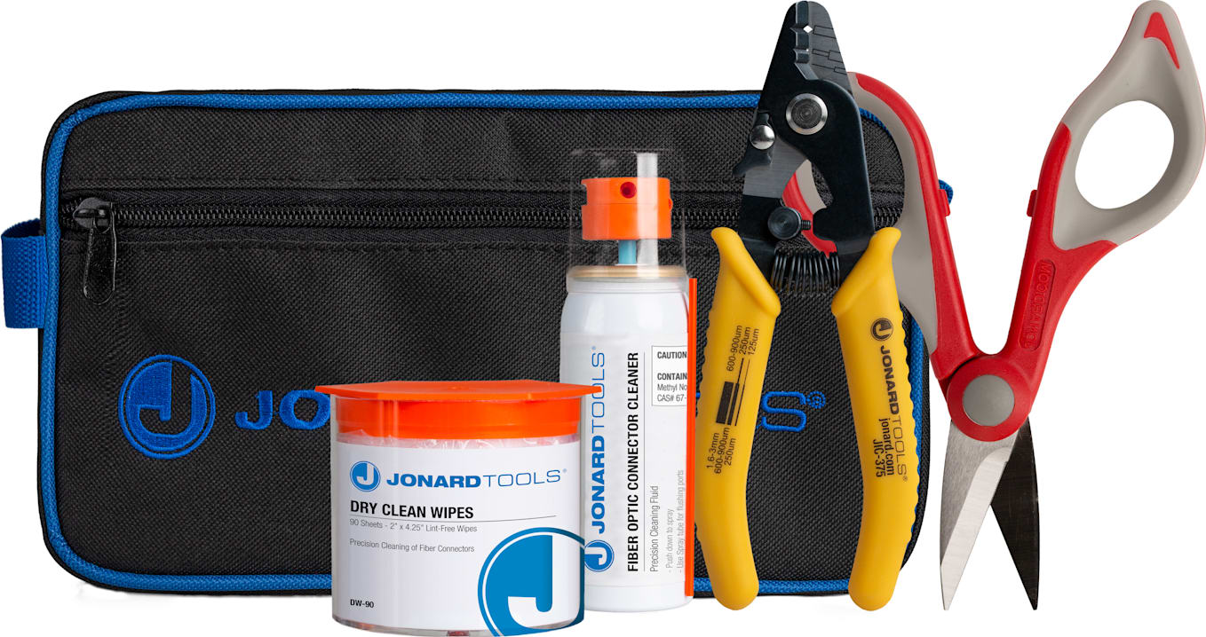 Jonard TK-283 - Fiber Cleaning Kit | TEquipment