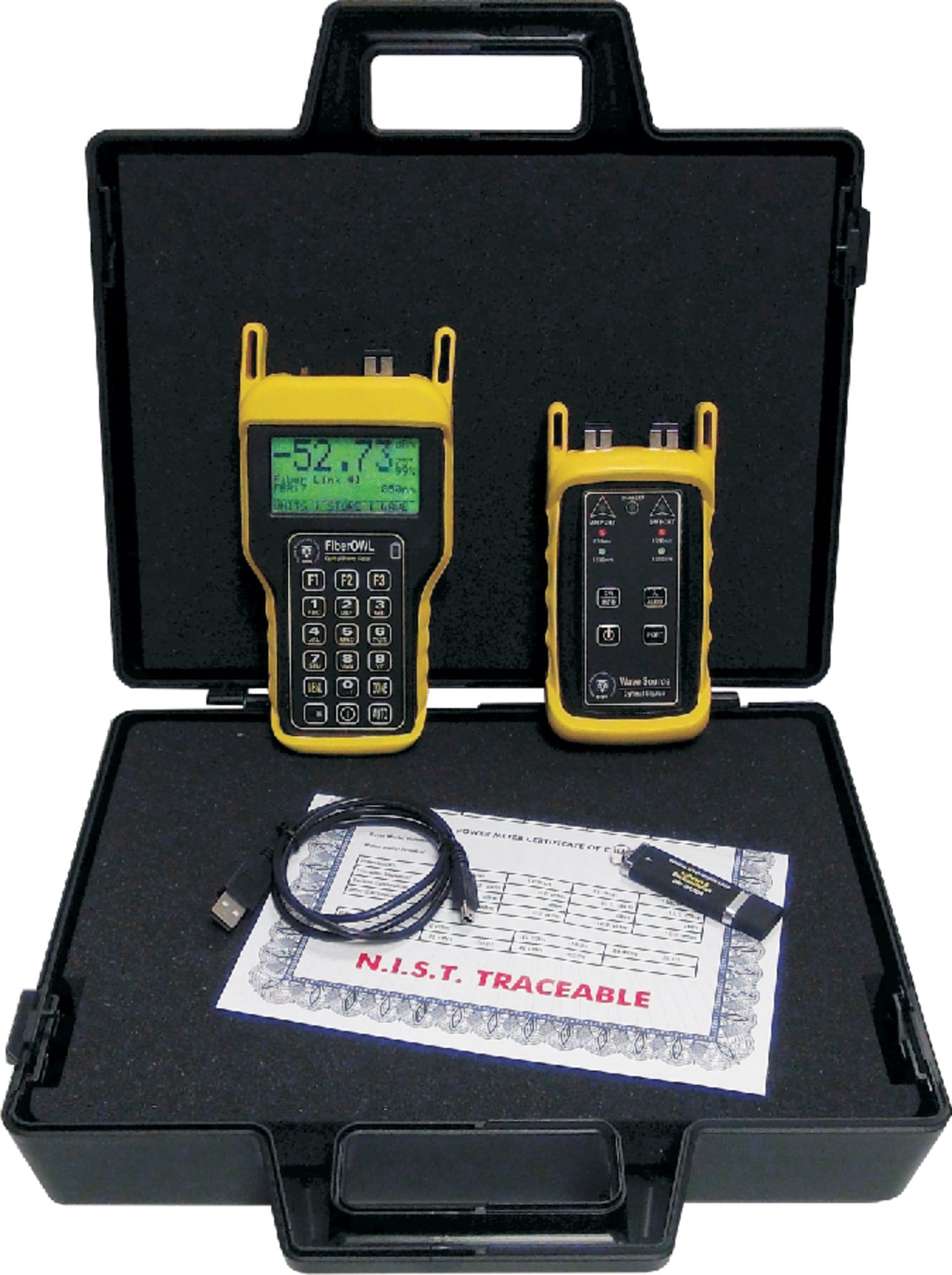 Fiber OWL 4 BOLT SM Test Kit