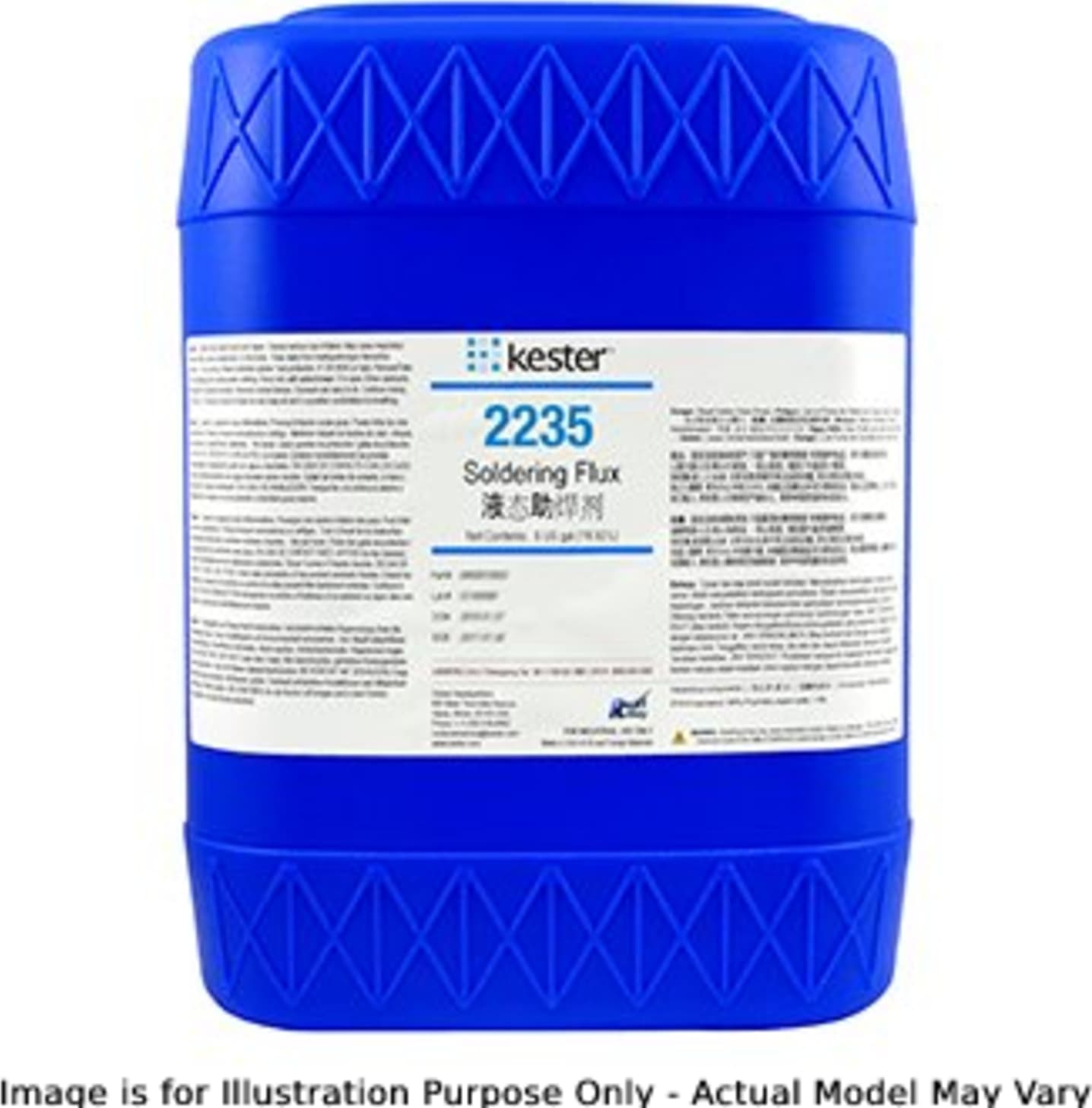Kester 65-0000-2235 - Soldering Flux, 2235, Water-Soluble, Organic, 53 Gallons