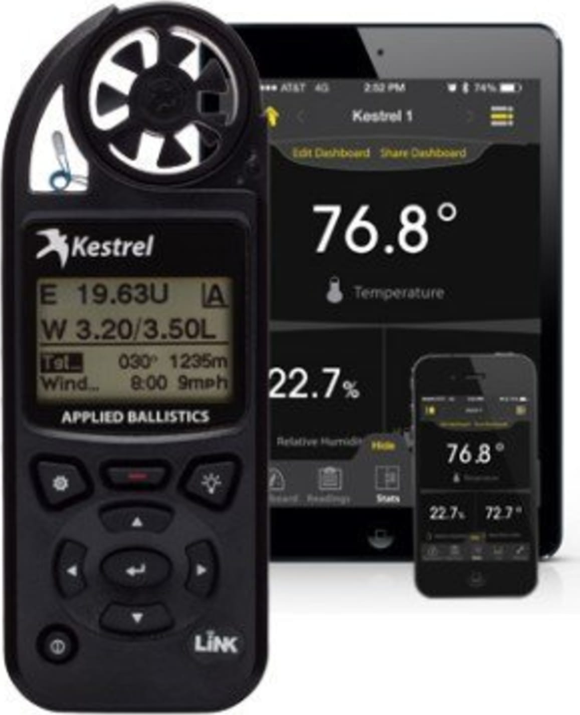 Kestrel 5700 Elite Meter with Applied Ballistics with LiNK