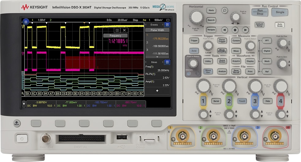 Keysight DSOX3034T - Digital Oscilloscope