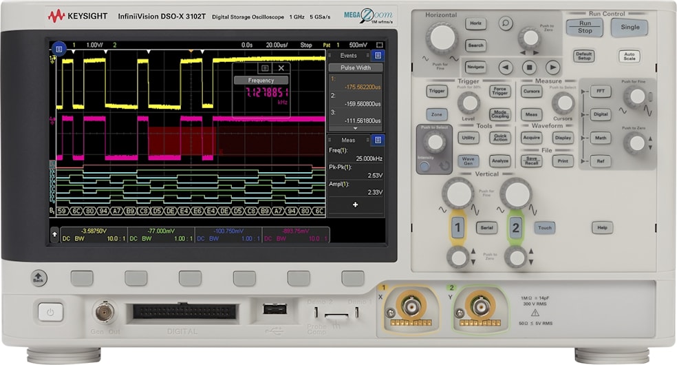 Keysight DSOX3102T - Digital Oscilloscope