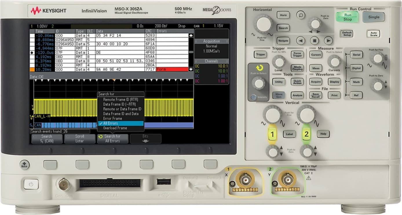Keysight MSOX3052A - Mixed Signal Oscilloscope