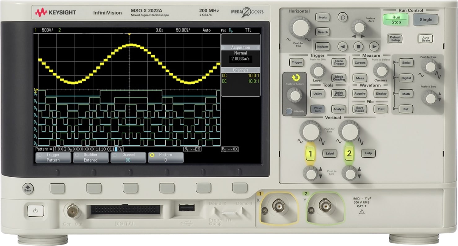 Keysight MSOX2022A - Mixed Signal Oscilloscope