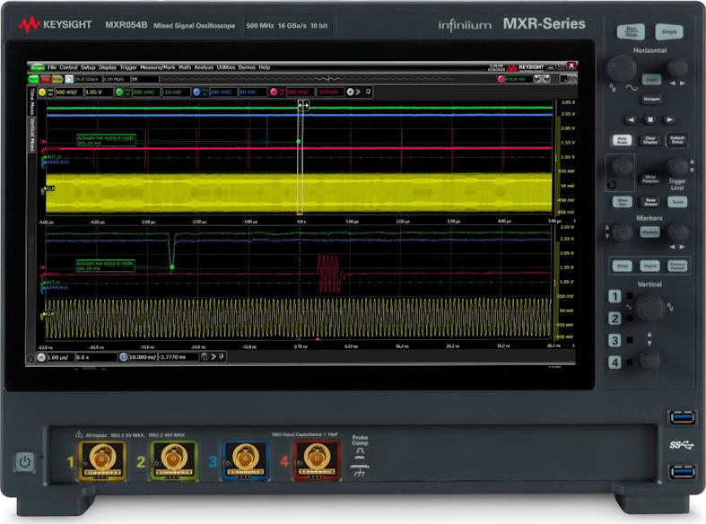 Keysight Channel Models Keysight MXR054B - Infiniium MXR-B Series Oscilloscope (4 Analog ...