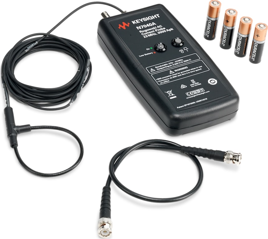 Keysight N7040A - Rogowski AC Current Probe, 23 MHz, 3000 A