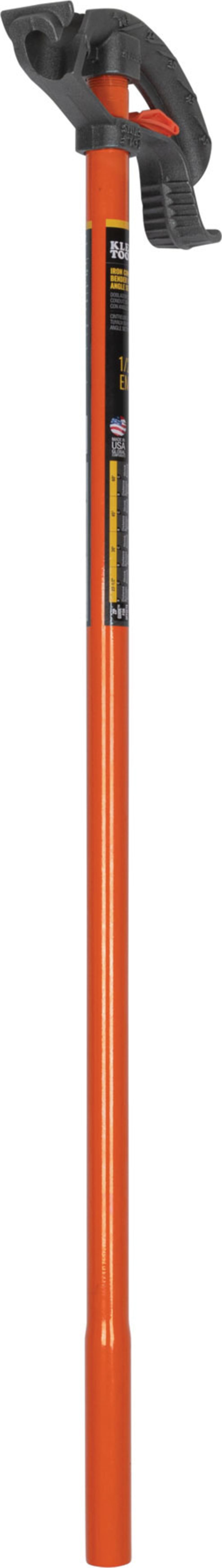 Klein Tools 51603 - Iron Conduit Bender 1/2-Inch EMT with Angle Setter