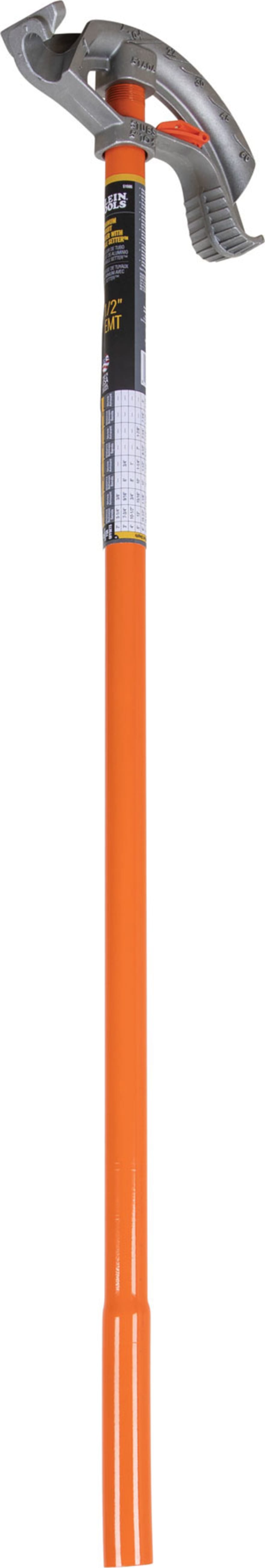 Klein Tools 51606 - Aluminum Conduit Bender 1/2-Inch EMT with Angle Setter