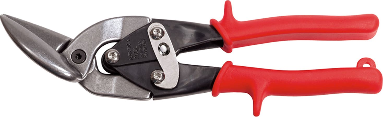 Klein Tools 2100L Offset Left-Cutting Aviation Snips