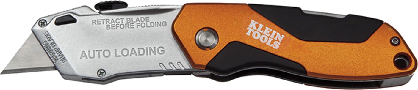 Klein Tools 44130 Auto-Loading Folding Retractable Utility Knife