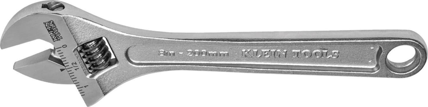 Klein Tools 507-10 10" (254 mm) Adjustable Wrench Extra-Capacity