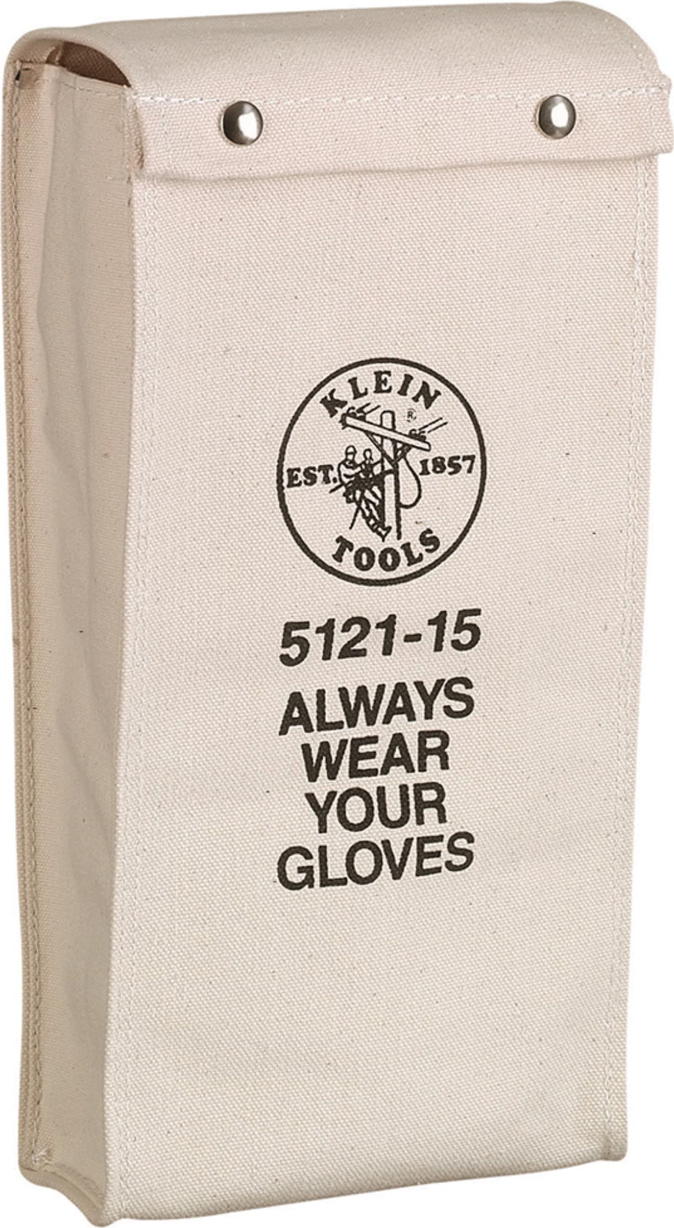 Klein Tools 5121-19 19" (483 mm) Glove Bag No. 4 Canvas