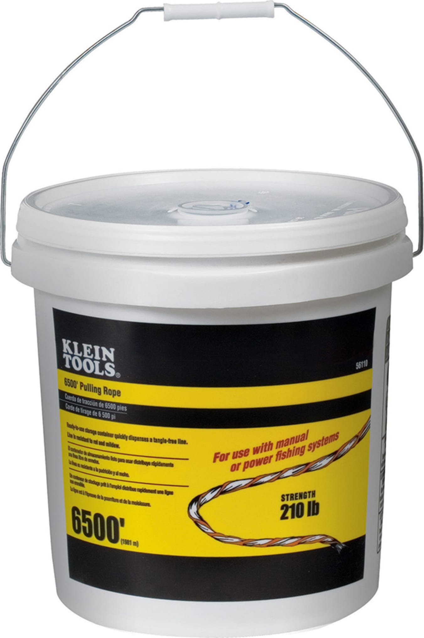 Klein Tools 56110 Poly Pull Line - 6500 Feet