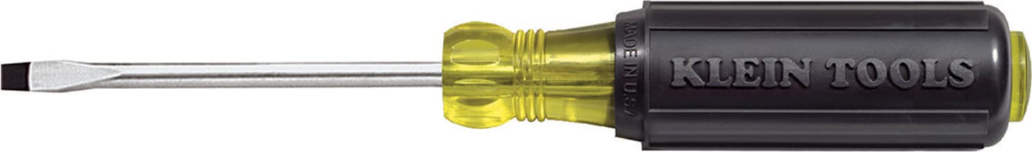 Klein Tools 608-2 1/8" (3 mm) Cabinet Tip Miniature Screwdriver - 2" (51 mm)