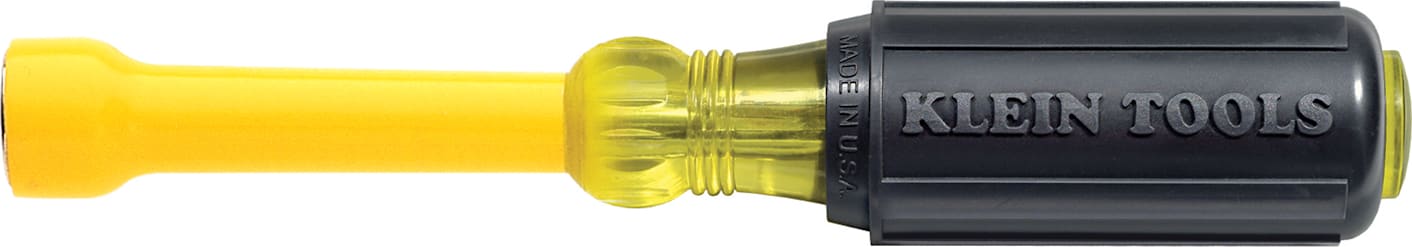 Klein Tools 640-3/8 Coated Hollow-Shank Nut Driver 3/8"