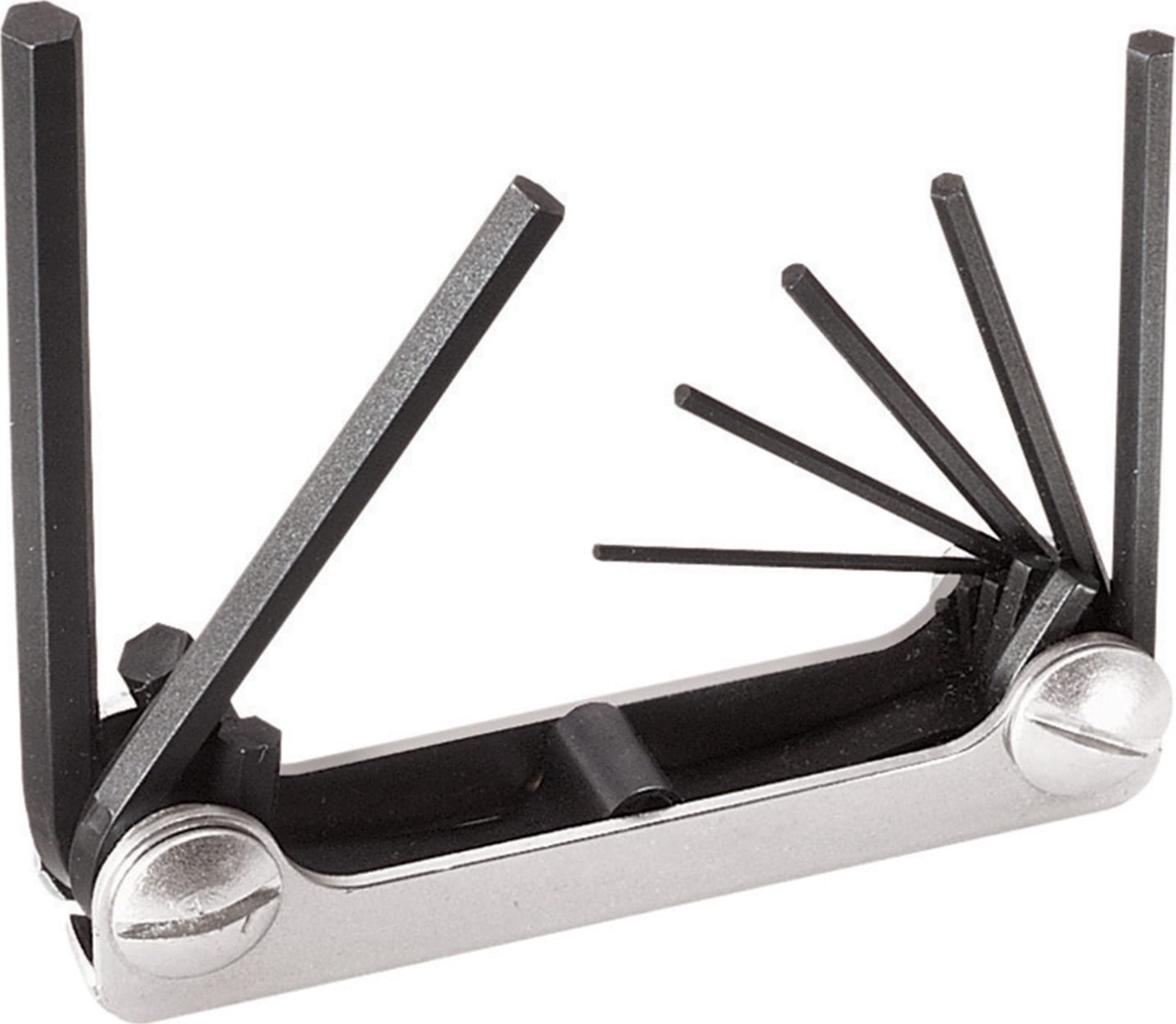 Klein Tools 70582 Seven-Key Metric Folding Hex-Key Set