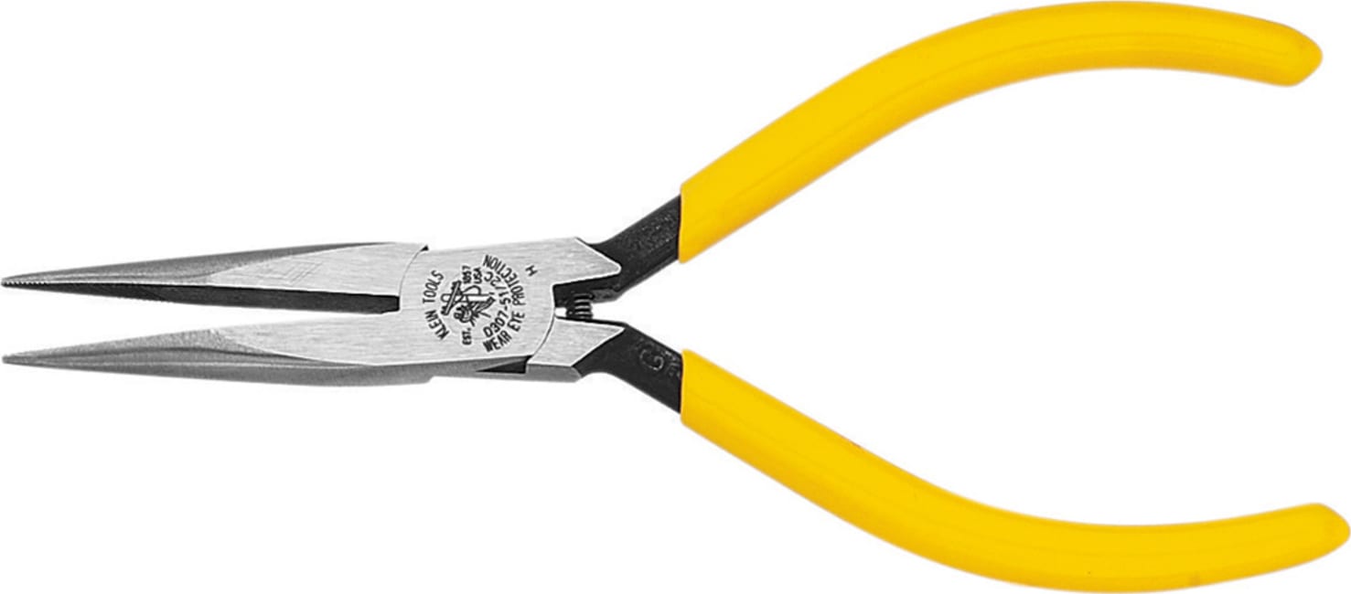 Klein Tools D307-51/2C 5" (127 mm) Slim Long-Nose Pliers
