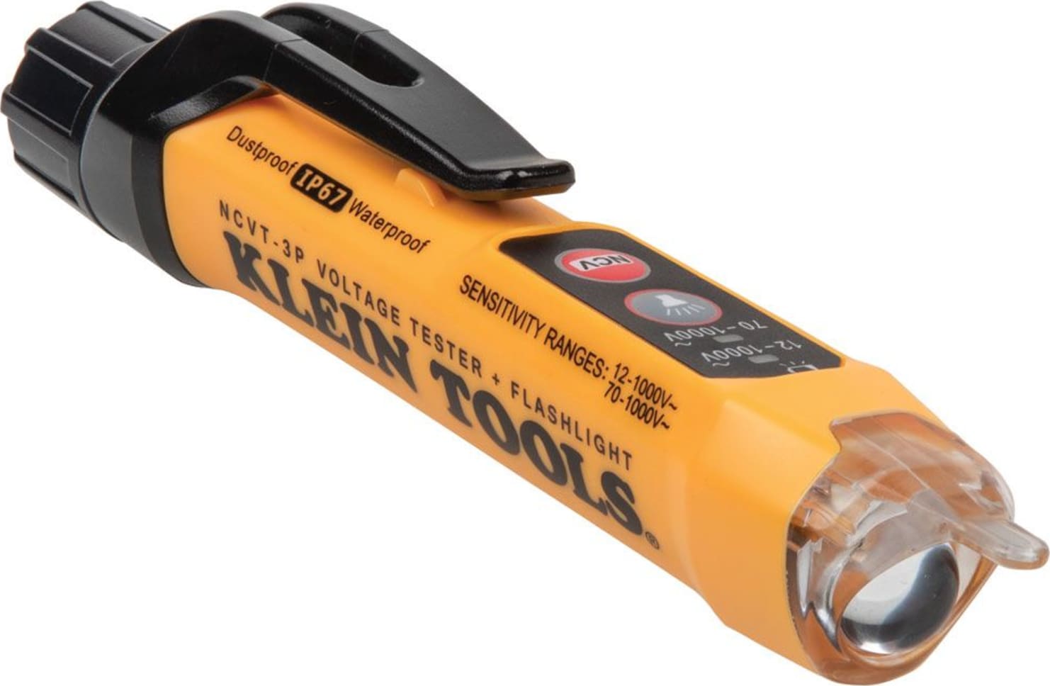 Klein Tools NCVT3P - Dual Range Non-Contact Voltage Tester w/Flashlight