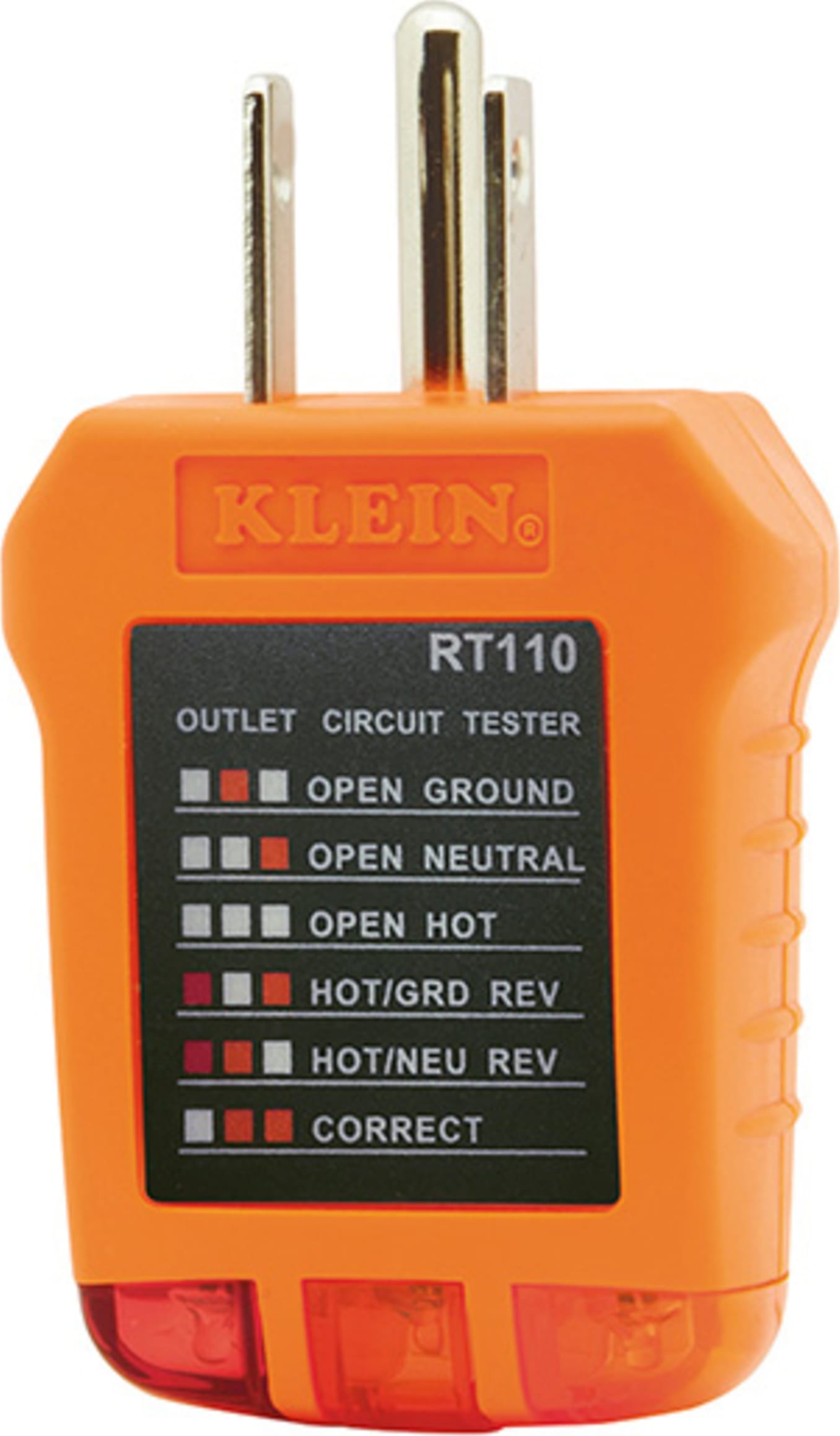 Klein Tools RT110 Receptacle Tester