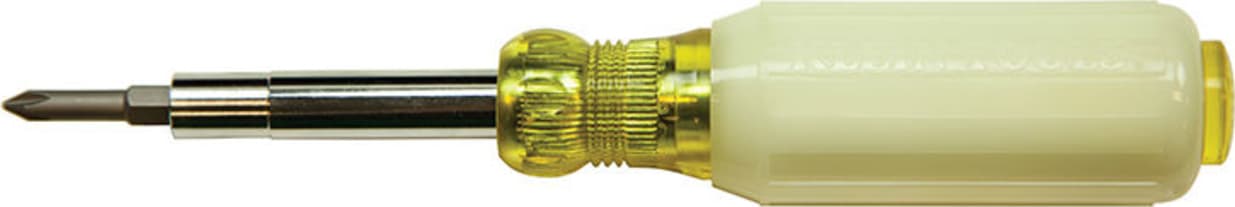 Klein Tools 32451GLW6 6-in-1 Screwdriver/Nut Driver