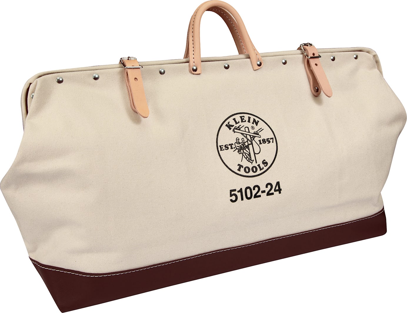 Klein Tools 5102-24 24" (610 mm) Canvas Tool Bag