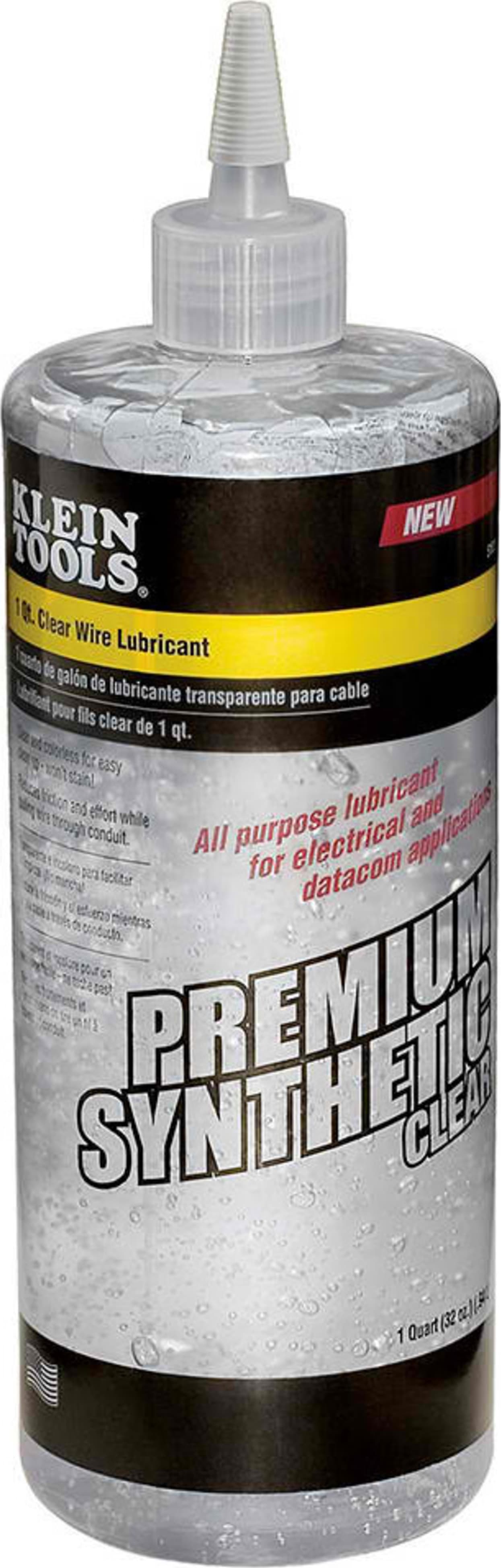 Klein Tools 51028 Premium Synthetic Clear Lubricant 1 Quart