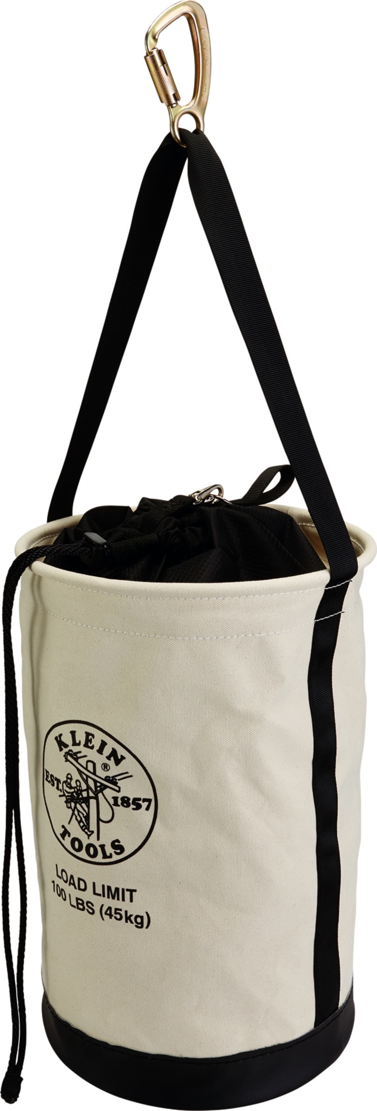 Klein Tools 5114DSC22 - Canvas Bucket with Drawstring Close