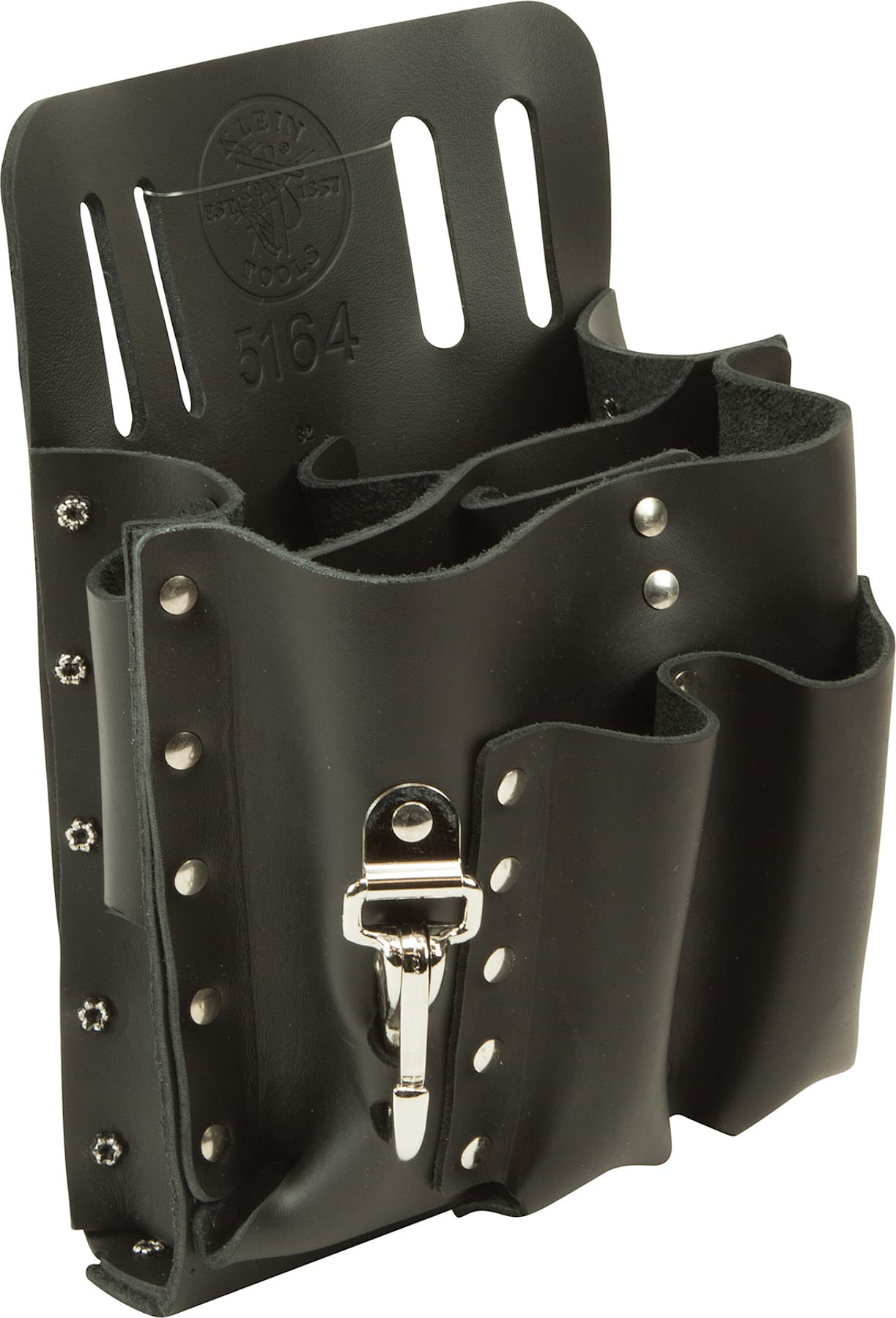Klein Tools 5164 8-Pocket Tool Pouch Slotted