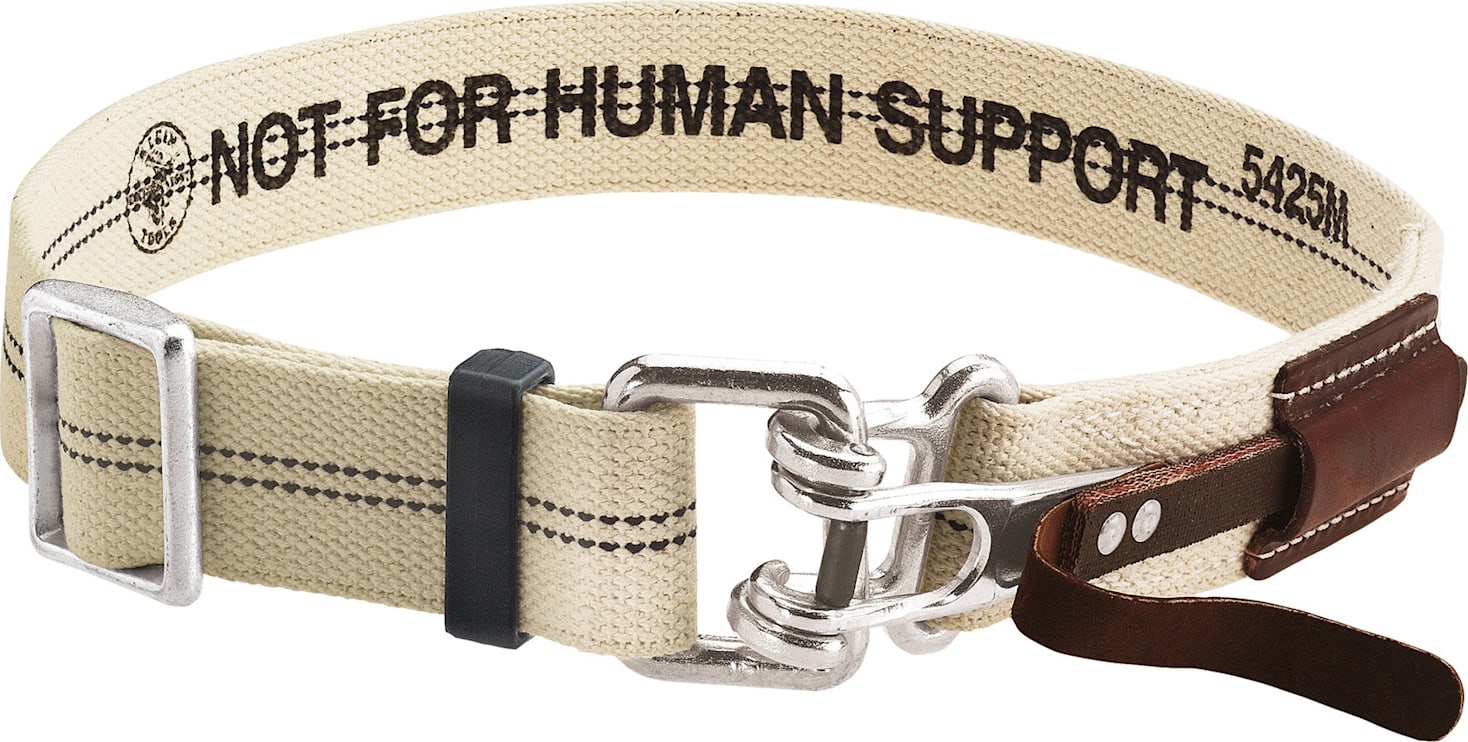 Klein Tools 5425M Cotton/Polyester Blend Tool Belt w/Quick-Release Buckle