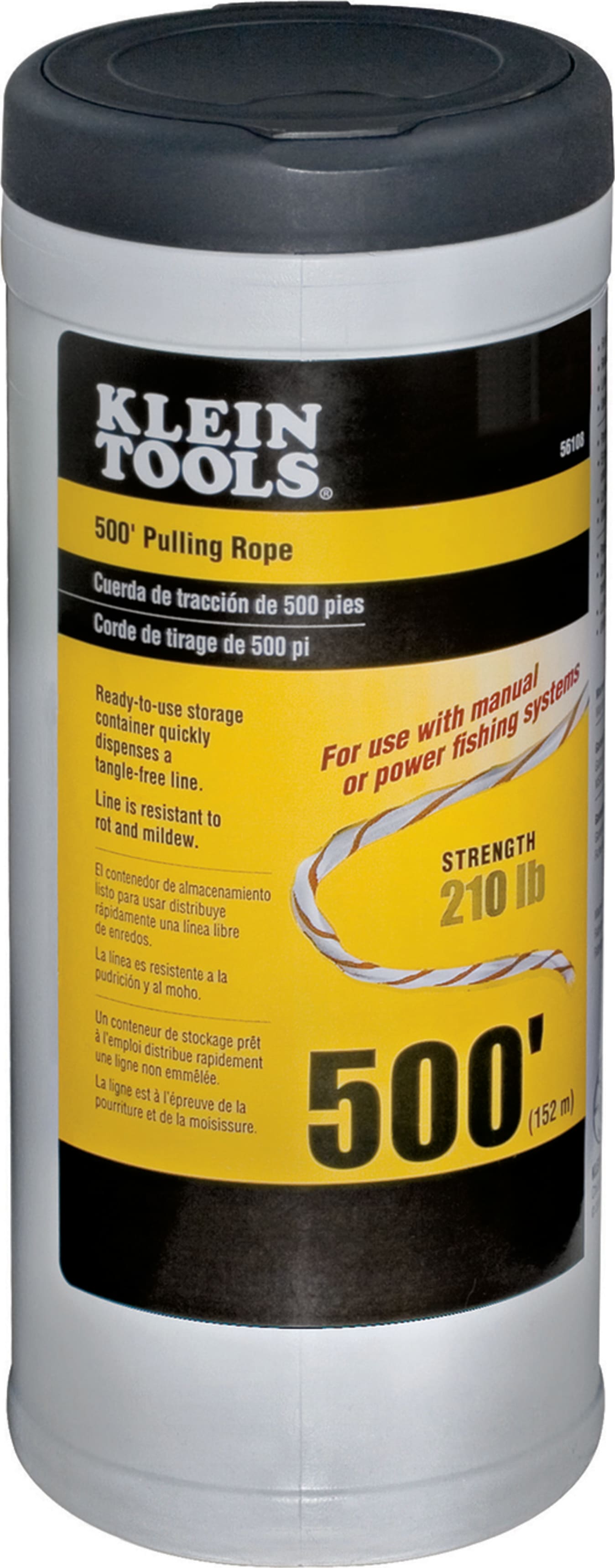 Klein Tools 56108 Poly Pull Line - 500 Feet