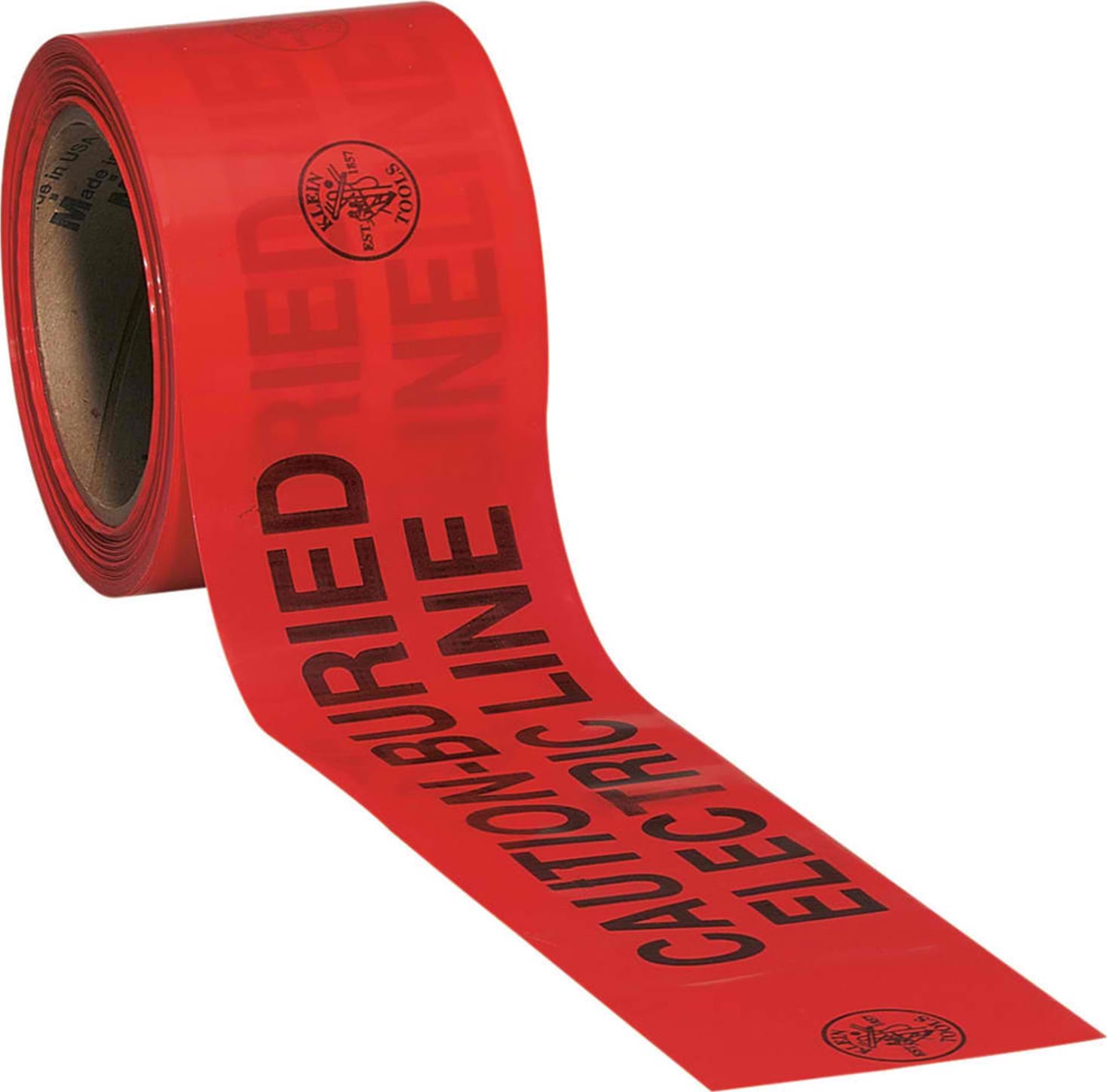 Klein Tools 58002 Caution Barricade Warning Tape (200 Feet)