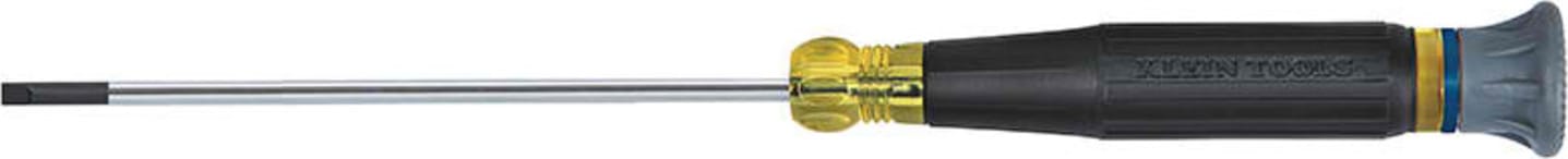 Klein Tools 614-4 Electronics Screwdriver 1/8" Shaft 4"