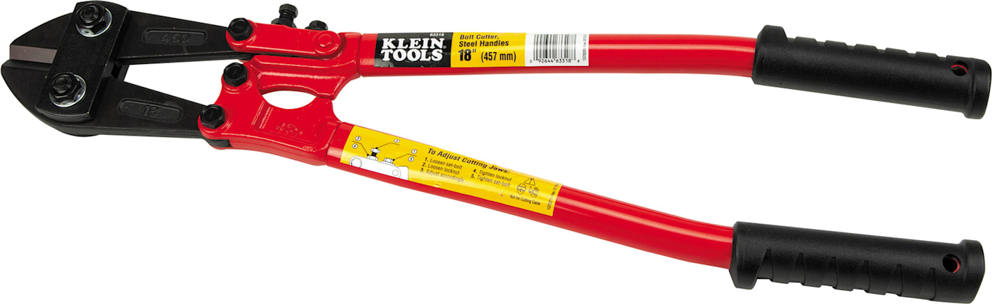 Klein Tools 63318 Steel-Handled Bolt Cutter (457 mm)